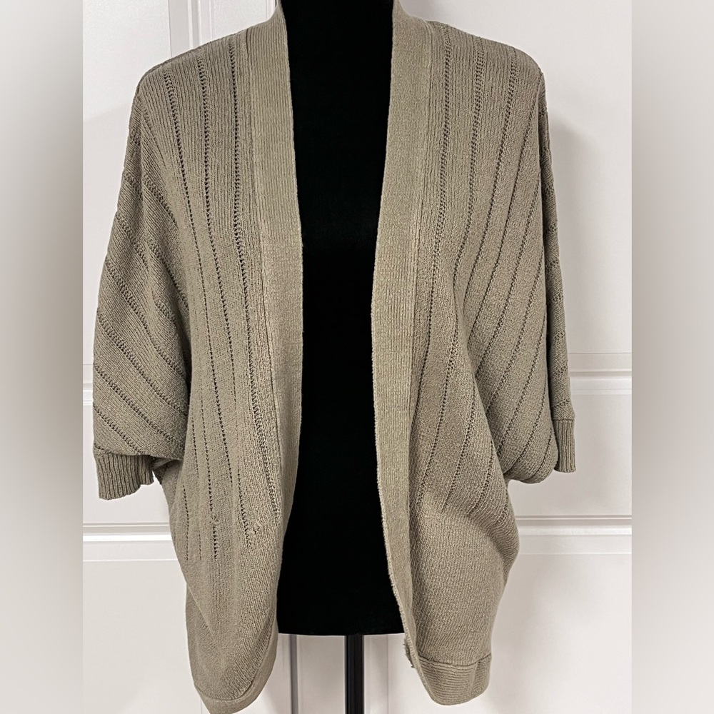 XXL Contemporary Open Front Cardigan